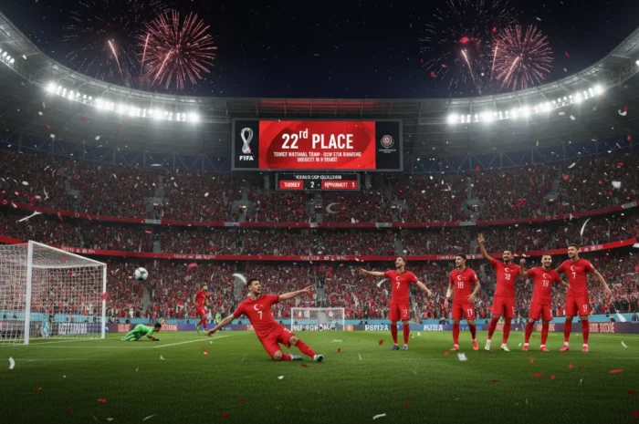 Millilerin Dev Yükselişi: FIFA Klasmanında 22. Basamaktayız
