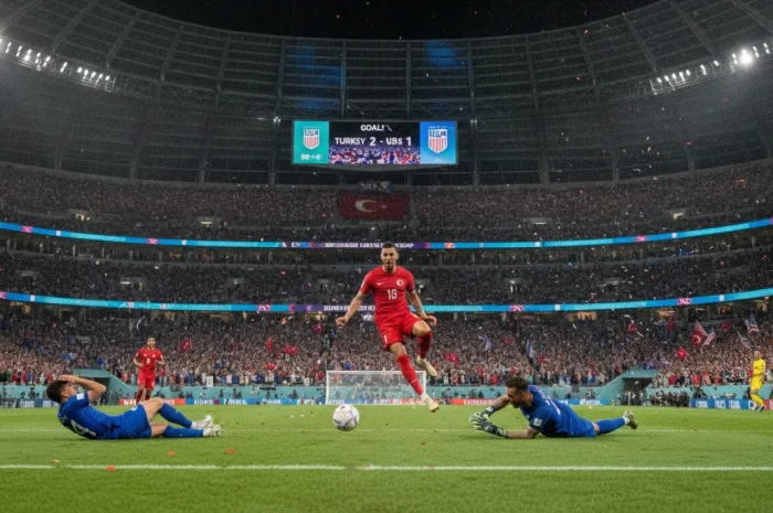 Türkiye-ABD Maçında Nefes Kesen Final: Kaan Ayhan 90+8’de Sahneye Çıktı