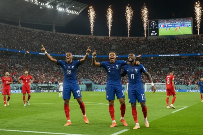 Fransa 2-0 Fas: Mbappe ve Dembele Çeyrek Finali Kilitledi
